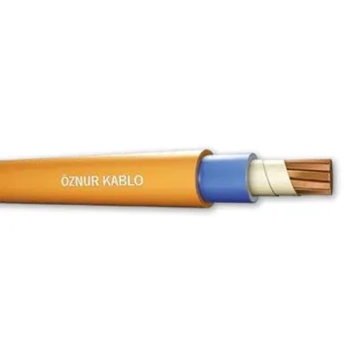 0.6/1 kV XLPE İZOLELİ HALOJENSİZ ALEVE DAYANIKLI TEK DAMARLI BAKIR İLETKENLİ  ENERJİ GÜVENLİK KABLOLARI
