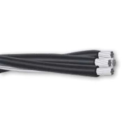 0.6/1 KV PE İZOLELİ ALÜMİNYUM İLETKENLİ ASKI TELLİ HAVAİ HAT KABLOLARI (AER)