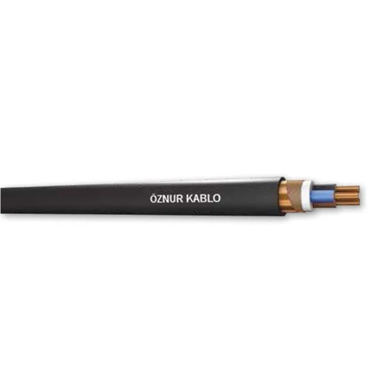 0.6/1 kV XLPE İZOLELİ HALOJENSİZ ALEV İLETMEYEN KONSANTRİK EKRANLI BAKIR İLETKENLİ ENERJİ KABLOLARI