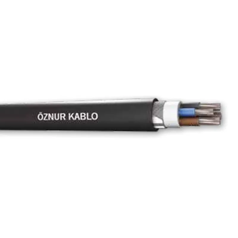 0,6/1 kV XLPE İZOLELİ YUVARLAK ÇELİK TEL ZIRHLI PVC KILIFLI ALÜMİNYUM  İLETKENLİ ENERJİ KABLOLARI