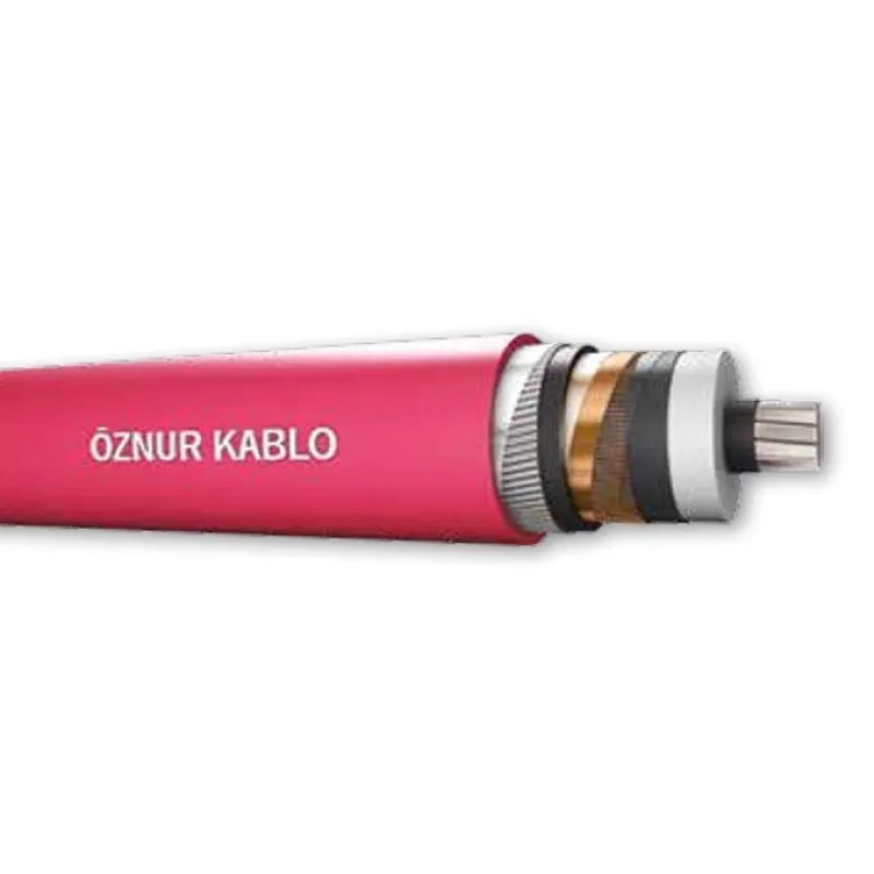 20,3/35 kV XLPE İZOLELİ YUVARLAK ALÜMİNYUM TEL ZIRHLI TEK DAMARLI  ALÜMİNYUM İLETKENLİ ORTA GERİLİM GÜÇ KABLOLARI