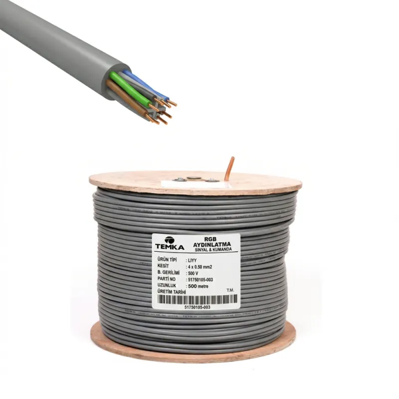 Temka RGB Aydınlatma ve Sinyal Kablosu