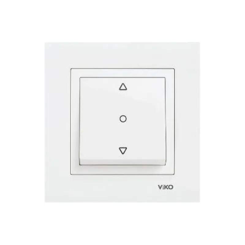 Viko Karre Tek Düğmeli Jaluzi Kumanda Anahtarı