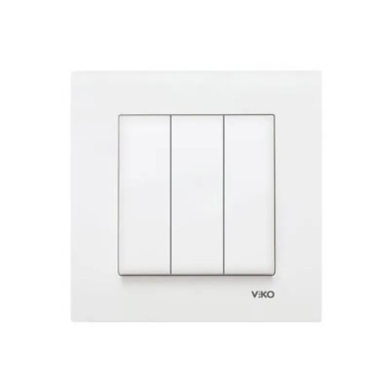 Viko Karre Clean Üçlü Anahtar