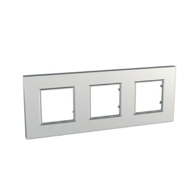 Quadro Gümüş Üçlü Çerçeve